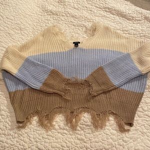 Rue 21 fringe sweater.